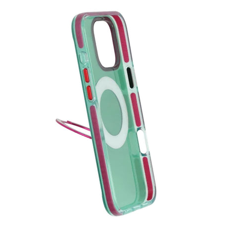 iPhone 16 Pro Max Skal Roterbart Stativ Grön