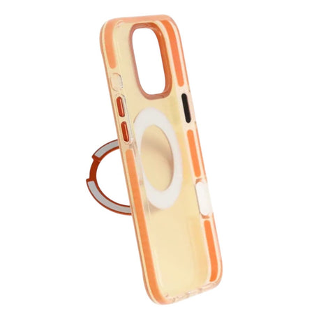 iPhone 16 Pro Max Skal Roterbart Stativ Orange