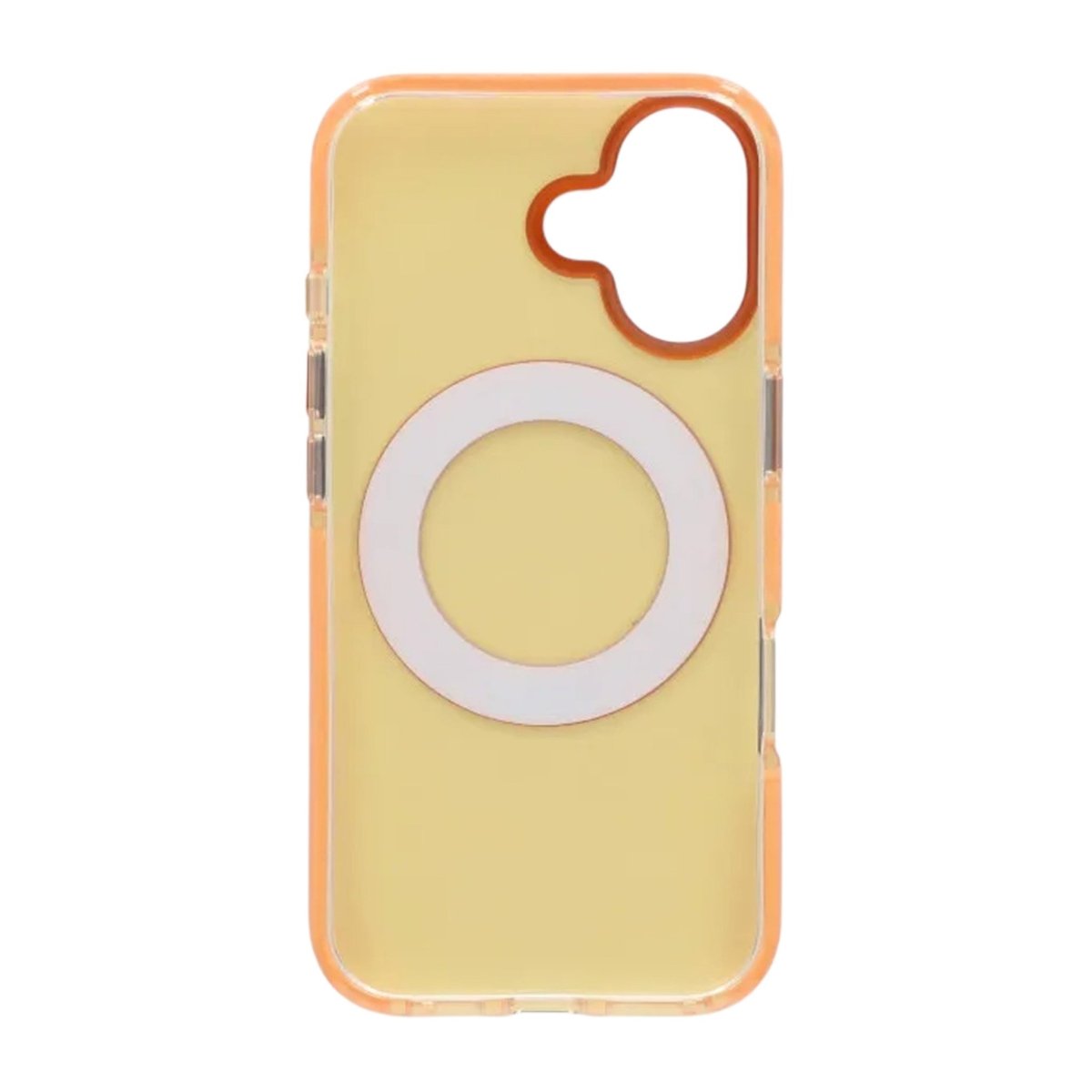 iPhone 17 Skal Roterbart Stativ Orange