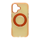 iPhone 17 Skal Roterbart Stativ Orange