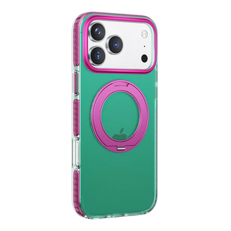 iPhone 17 Pro Skal Roterbart Stativ Grön