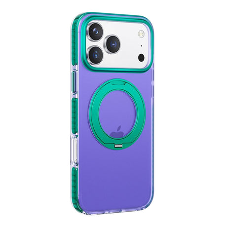 iPhone 17 Pro Max Skal Roterbart Stativ Lila
