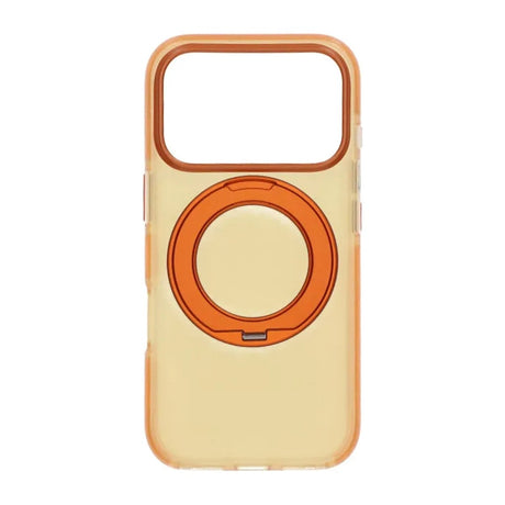 iPhone 17 Pro Max Skal Roterbart Stativ Orange