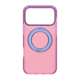 iPhone 17 Pro Max Skal Roterbart Stativ Rosa Lila