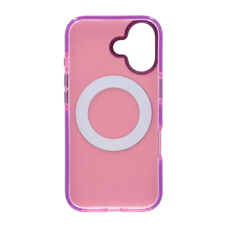 iPhone 17 Skal Roterbart Stativ Rosa Lila