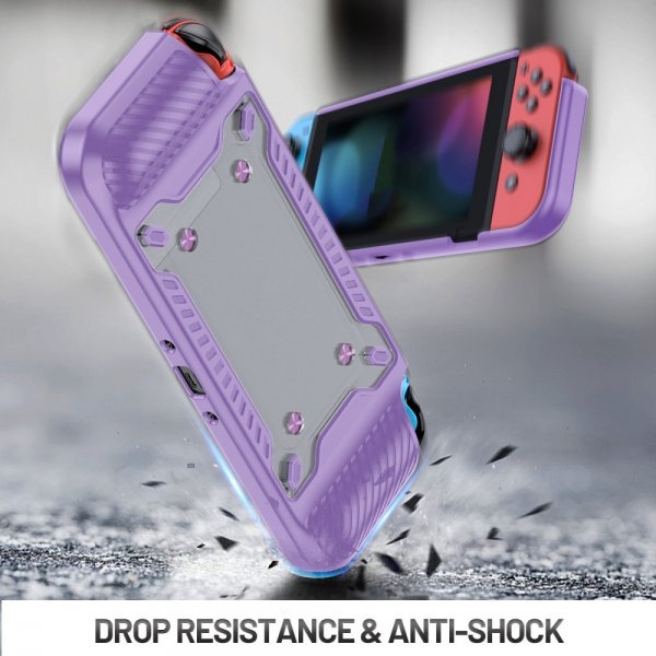 Stötsäkert skal till Nintendo Switch OLED Lila