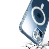 iPhone 11 Pro Skal TPU MagSafe Stöttåligt Transparent