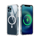 iPhone 13 Pro Max Skal TPU MagSafe Stöttåligt Transparent