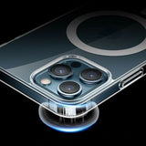 iPhone 13 Pro Max Skal TPU MagSafe Stöttåligt Transparent