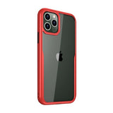 iPhone 11 Pro Max Skal Transparent Röd