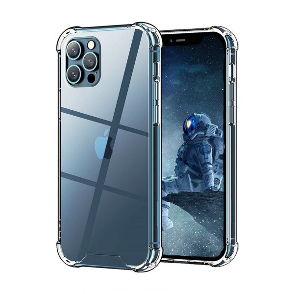 iPhone 12 Pro Max Skal Stöttålig Transparent