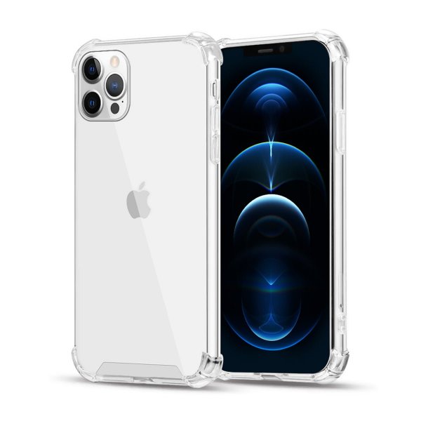 iPhone 12/iPhone 12 Pro Skal Stöttålig Transparent