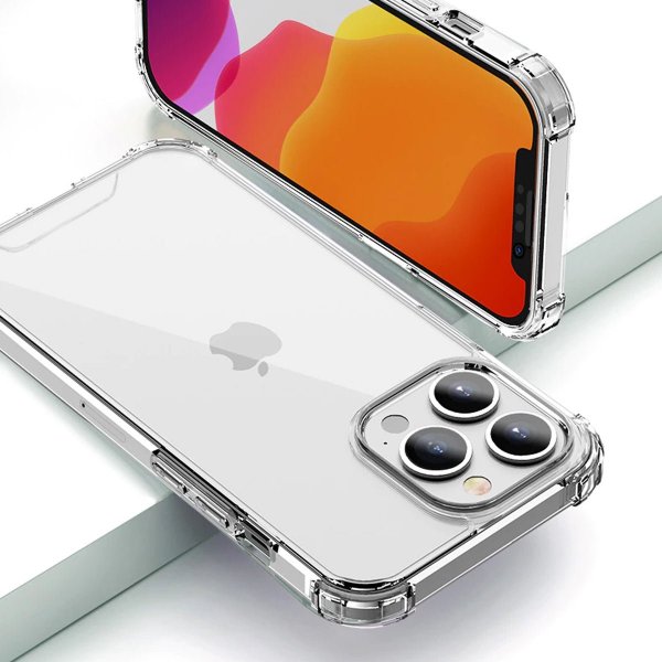 iPhone 13 Pro Max Skal Stöttålig Transparent