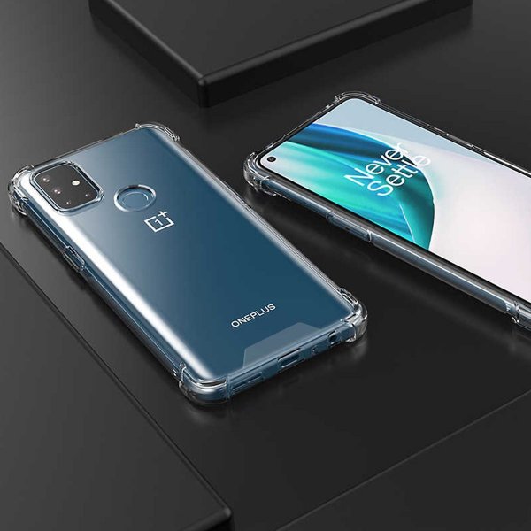 OnePlus Nord N10 5G Skal Stöttålig Transparent