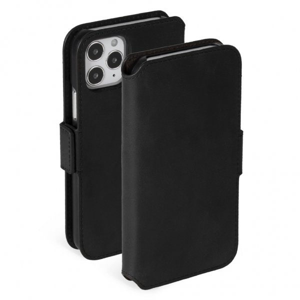 Krusell iPhone 12 Mini Fodral Sunne PhoneWallet Vintage Black