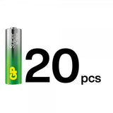 GP Super Alkaline AA-batteri 15A/LR6 20-pack