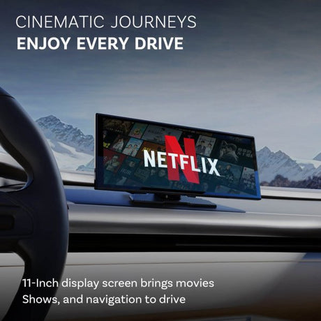 Ottocast ScreenFlow Portabel Infotainment-skärm för Bil CarPlay/Android Auto