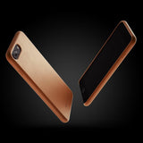 Mujjo iPhone 7 Plus/iPhone 8 Plus Skal Full Leather Case Tan