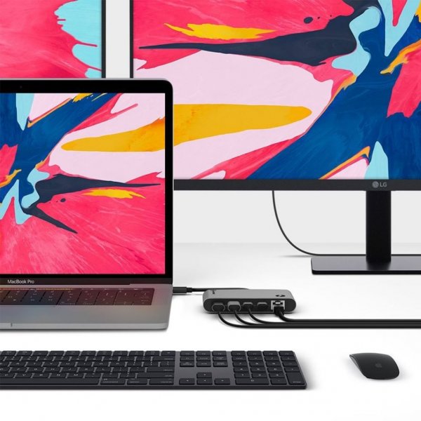 ALOGIC Dockningsstaion ThunderBolt 3 Dual HDMI 4K