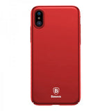 Baseus iPhone X/Xs Skal Thin Case Röd