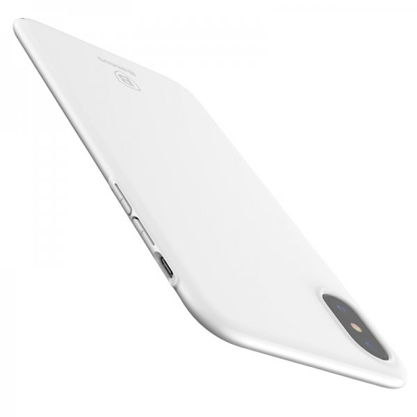 Baseus iPhone X/Xs Skal Thin Case Vit