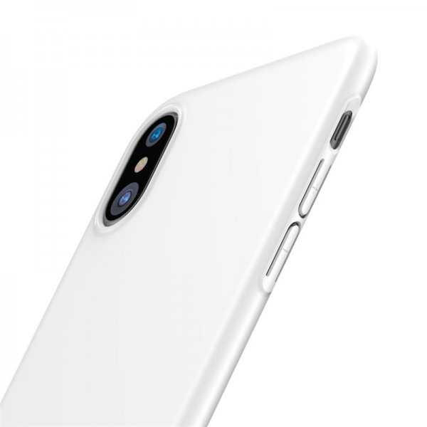Baseus iPhone X/Xs Skal Thin Case Vit