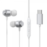 Joyroom Trådade Hörlurar EC06 USB-C Silver