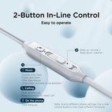 Joyroom Trådade Hörlurar EC06 USB-C Silver