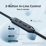 Joyroom Trådade Hörlurar EC06 USB-C Svart