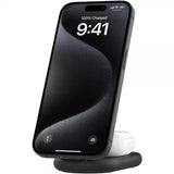 Belkin Trådlös Laddare BoostCharge 2-in-1 Foldable MagSafe Qi2 15W Svart
