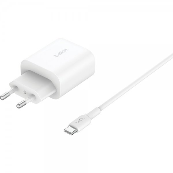 Belkin Trådlös Laddare BoostCharge 3-in-1 Foldable MagSafe Qi2 15W Vit