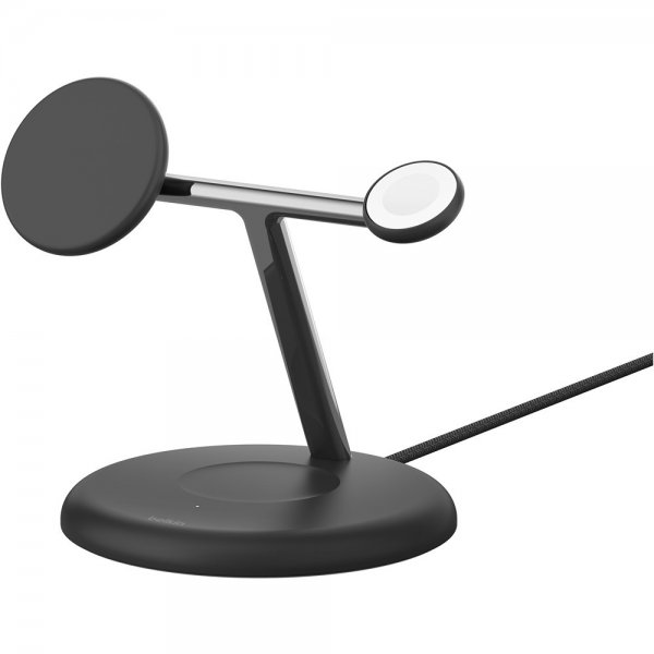 Belkin Trådlös Laddare BoostCharge Pro 3-in-1 MagSafe Qi2 15W Svart