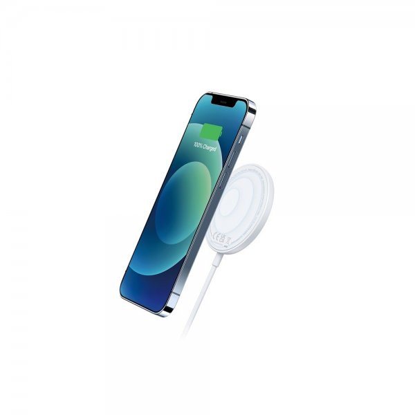 Anker Trådlös Laddare PowerWave Magnetic Pad 7.5W MagSafe Vit