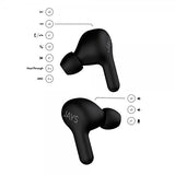 Jays Trådlösa Hörlurar t-Seven TWS In-Ear ANC Svart