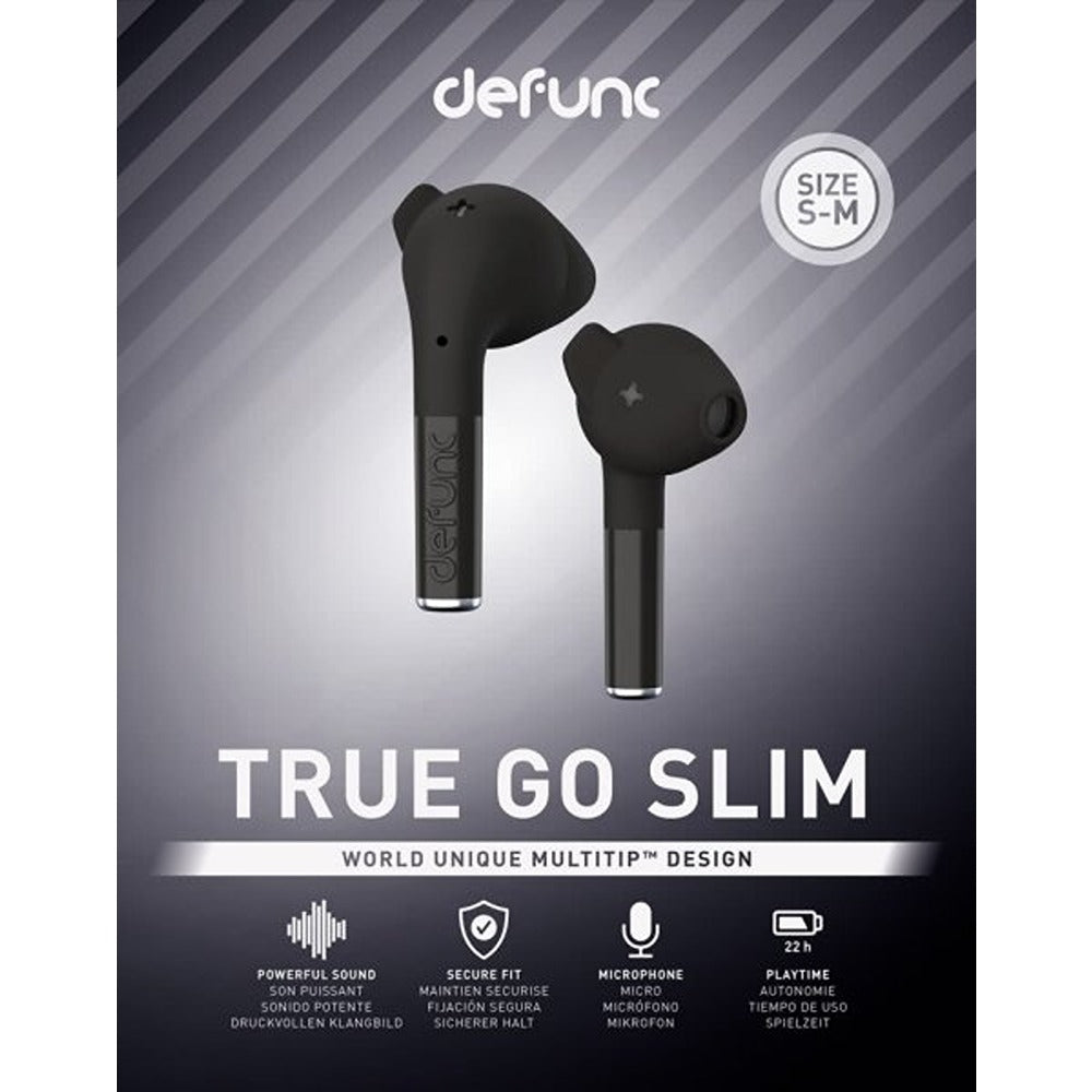 Defunc True Go Slim Trådlösa Hörlurar Svart