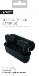 Xqisit True Wireless Hörlurar Compact Svart