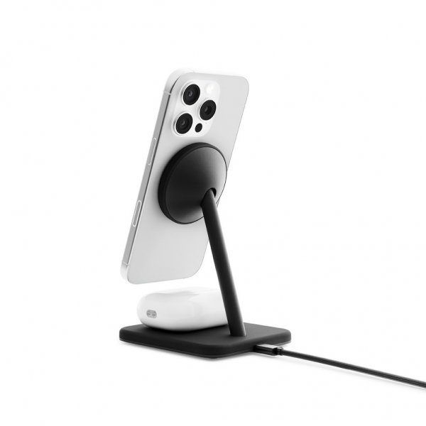 Twelve South Trådlös Laddare HiRise 2 Deluxe Qi2 MagSafe Svart
