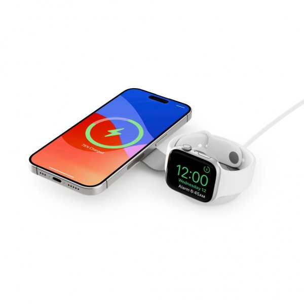 Twelve South ButterFly SE 2-i-1 MagSafe-laddare Vit