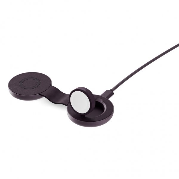 Twelve South ButterFly SE 2-i-1 MagSafe-laddare Midnight Plum