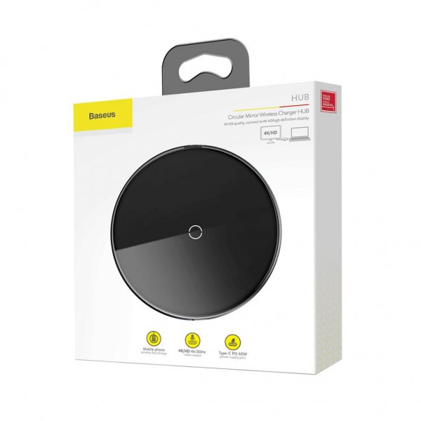 Baseus Mirror Series Multifunctional Hub Trådlös Laddare