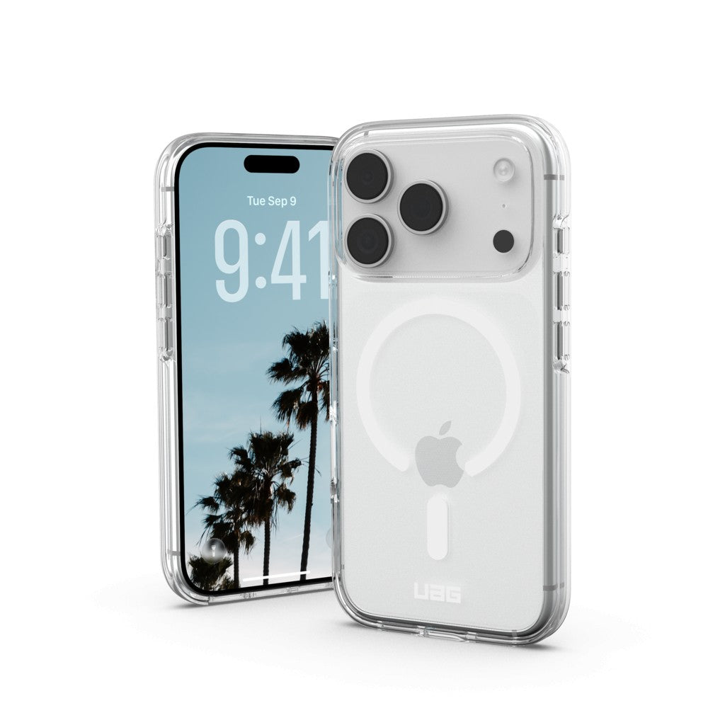 Urban Armor Gear (UAG) iPhone 17 Pro/iPhone 18 Pro Skal Scout Clear MagSafe Ice/White