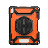 Urban Armor Gear (UAG) iPad 10.9 (gen 10)/iPad 11 (A16) Skal Plasma Kickstand & Handstrap Orange Svart