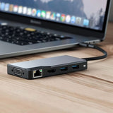 ALOGIC USB-C Fusion MAX 6-i-1-hubb HDMI. USB. Ethernet och PD Space Gray