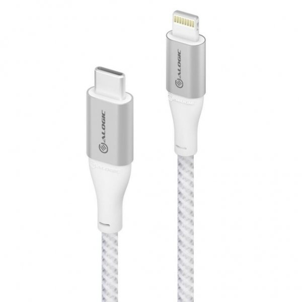 ALOGIC Ultra USB-C till Lightning-kabel 1.5 m Silver