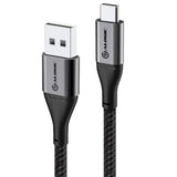 ALOGIC Ultra USB-A till USB-C kabel 3A/480Mbps 3 meter Rymdgrå