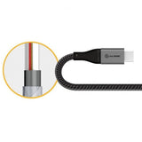 ALOGIC Ultra USB-A till USB-C kabel 3A/480Mbps 3 meter Rymdgrå