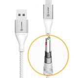ALOGIC USB-C till USB-A kabel 3A/480Mbps 1.5m Silver