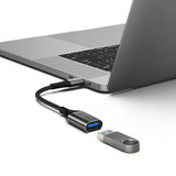 ALOGIC Ultra USB-C till USB-A adapter 15 cm Space Gray