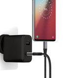 ALOGIC Ultra USB-C till USB-C kabel 5A/480Mbps 3 meter Rymdgrå