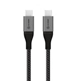 ALOGIC Ultra USB-C till USB-C kabel 5A/480Mbps 30 cm Rymdgrå